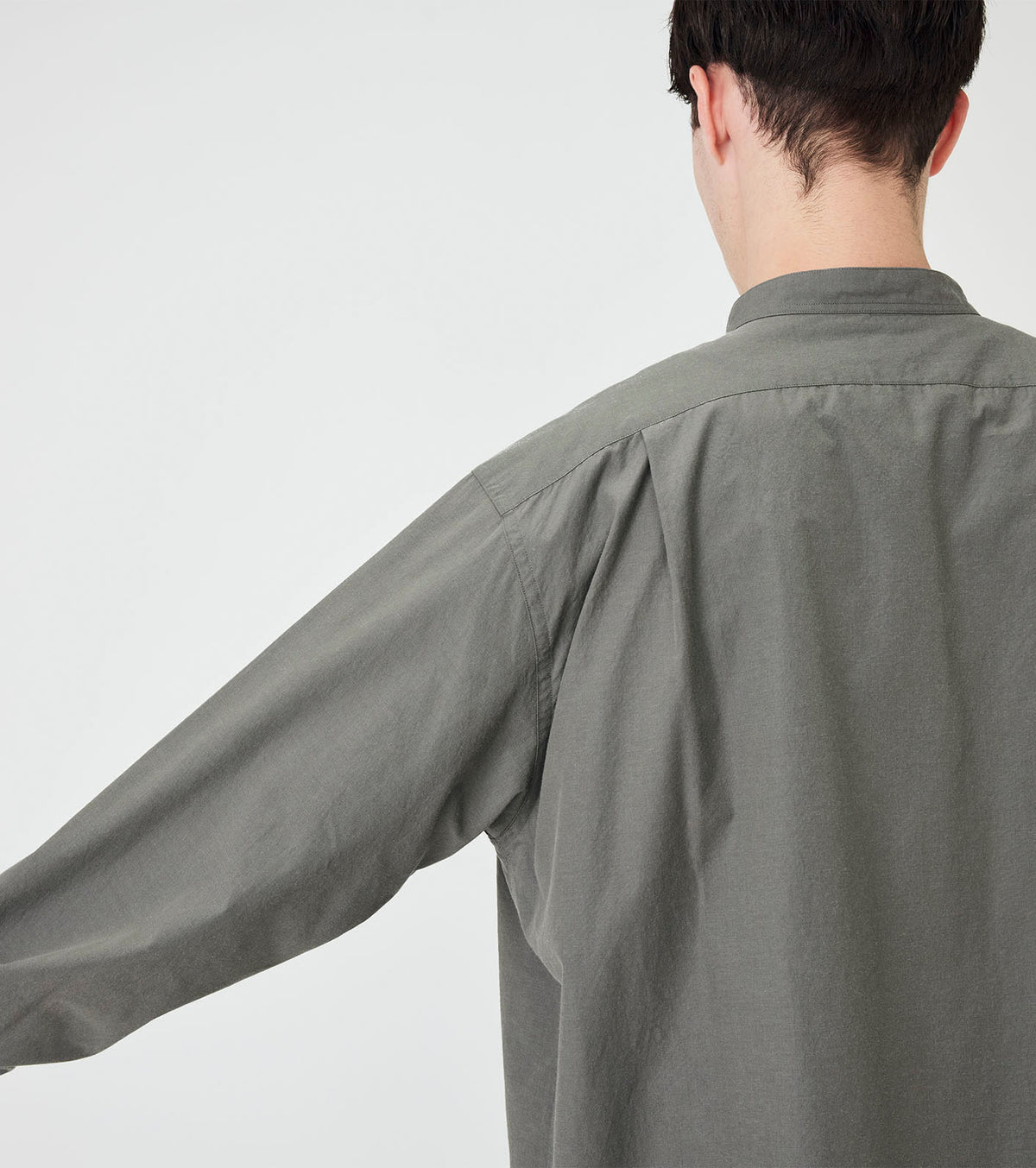 nanamica Band Collar Wind Shirt