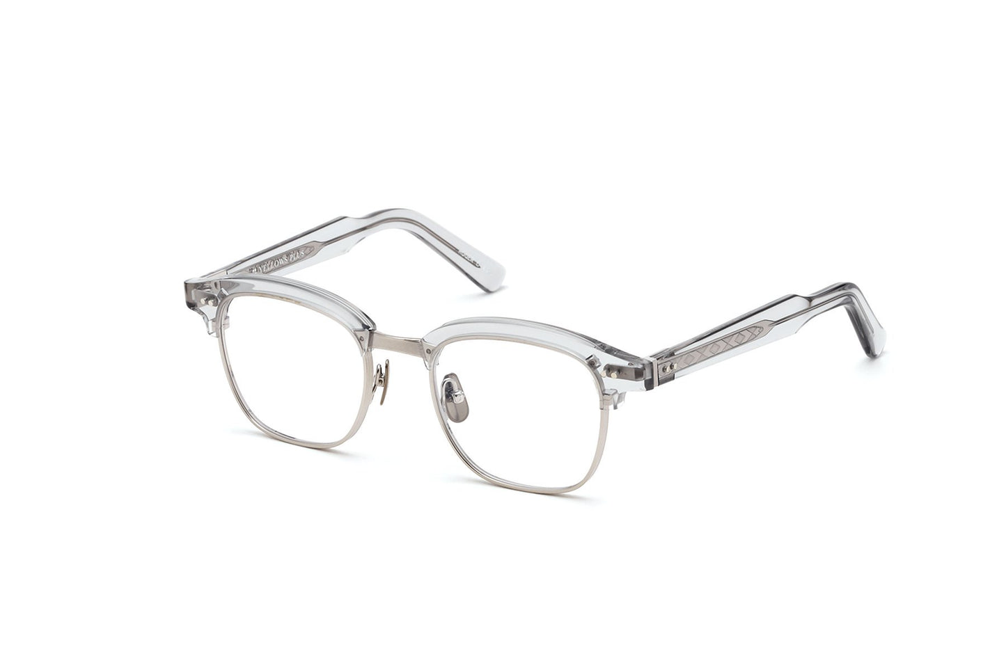 YELLOWS PLUS ROGER EYEGLASS FRAME Phantom Gray Silver