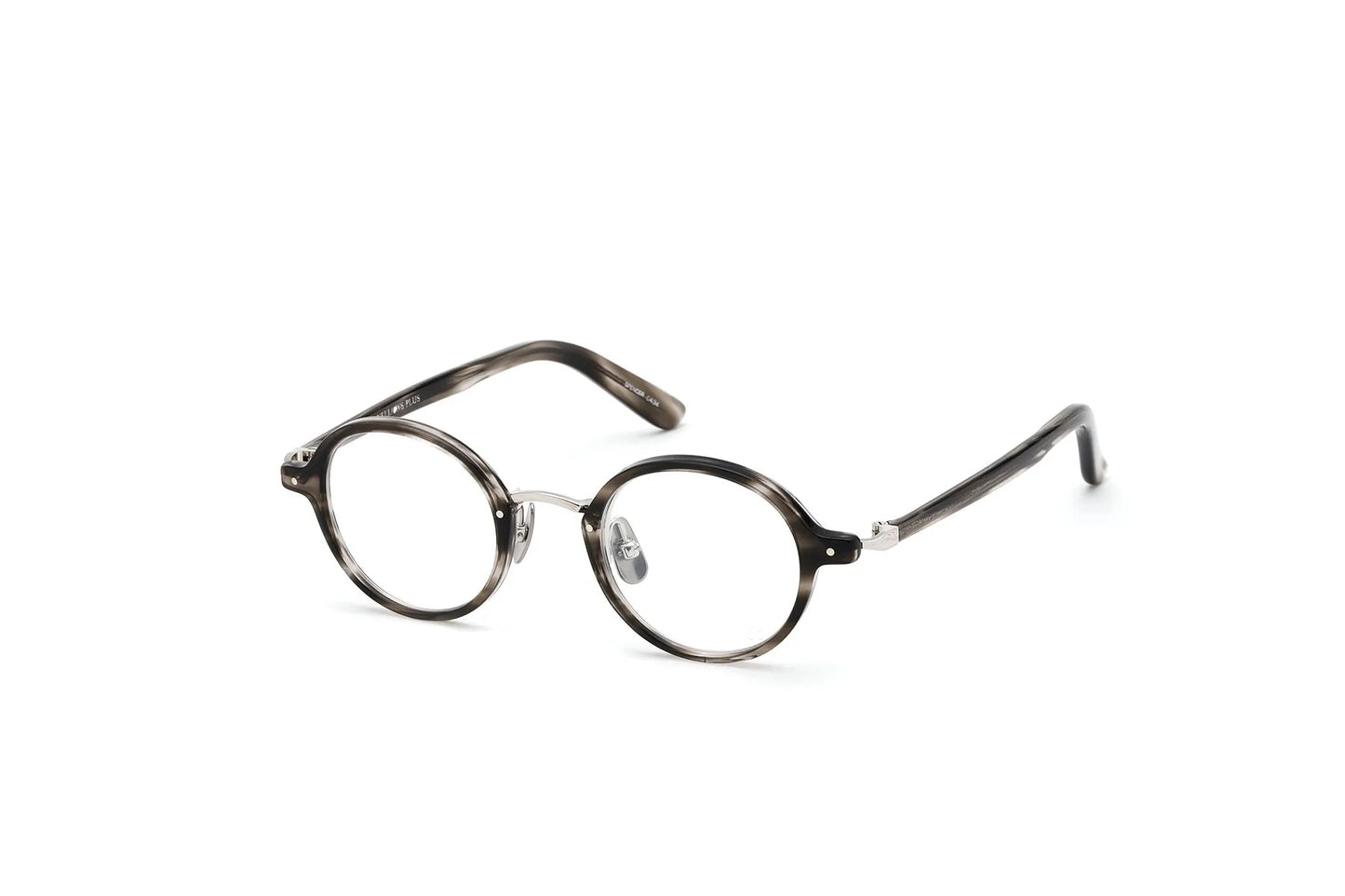 YELLOWS PLUS EYEGLASS FRAME SPENCER Gray Turtle Silver 434