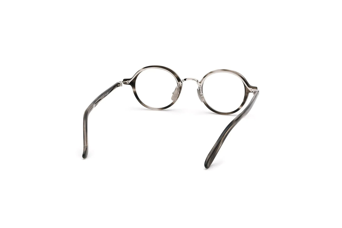 YELLOWS PLUS EYEGLASS FRAME SPENCER Gray Turtle Silver 434