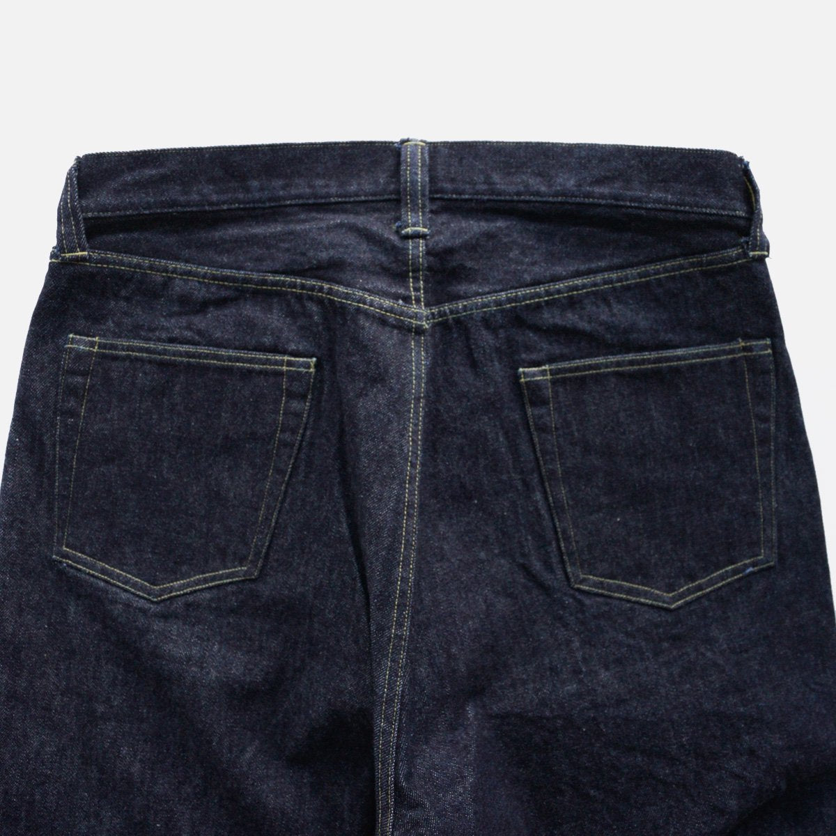 A.PRESSE Washed Denim Wide Pants