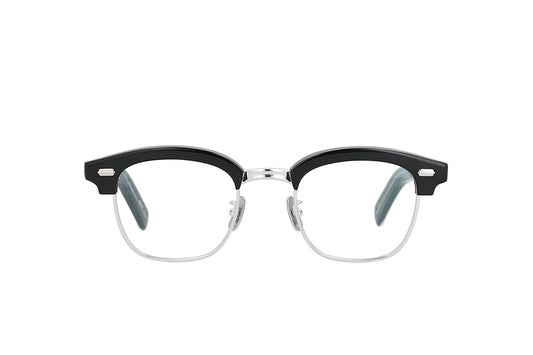 YELLOWS PLUS EYEGLASS FRAME KENRICK Black Silver