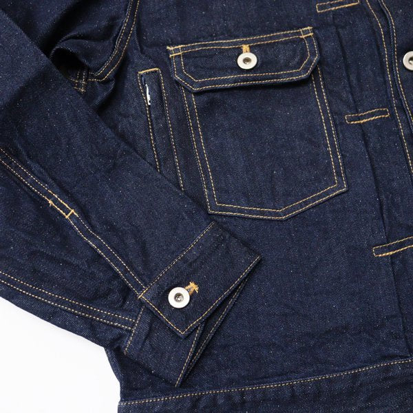 is-ness SILK DENIM JACKET