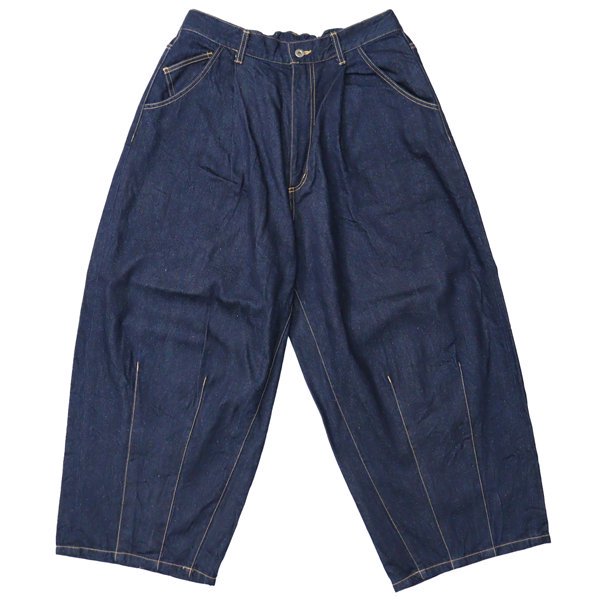 is-ness SILK DENIM 5PK BALLOON PANTS