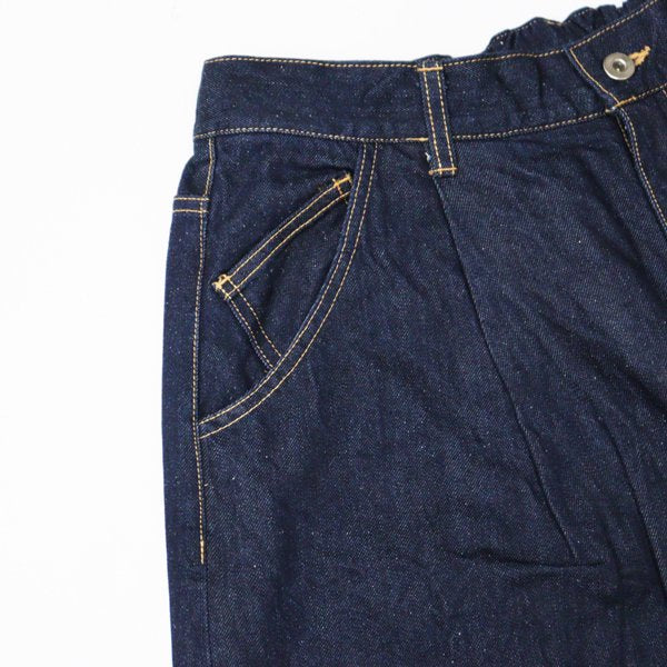 is-ness SILK DENIM 5PK BALLOON PANTS