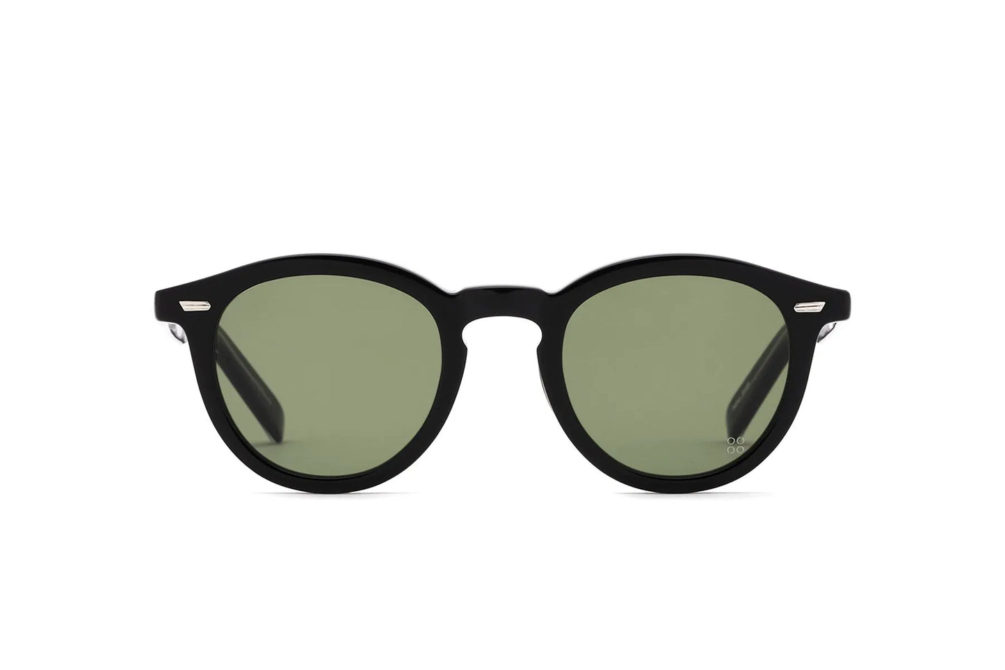 YELLOWS PLUS SUNGLASSES BENNET Black Dark Green 1