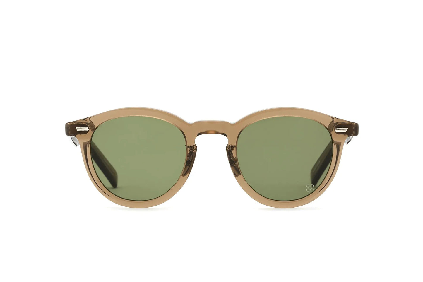 YELLOWS PLUS BENNET SUNGLASSES BENNET Burnt Amber Dark Green 534