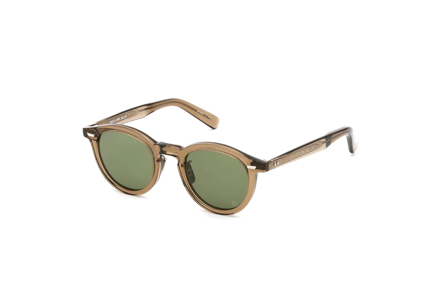 YELLOWS PLUS BENNET SUNGLASSES BENNET Burnt Amber Dark Green 534