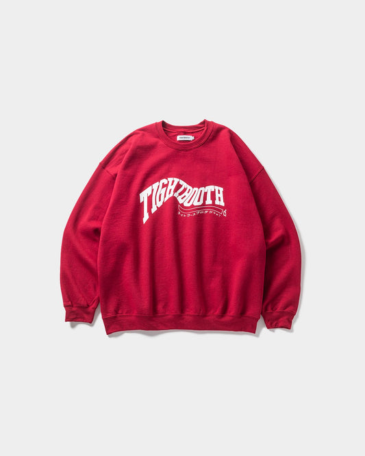 TIGHTBOOTH ACID LOGO CREW SWEAT SHIRT