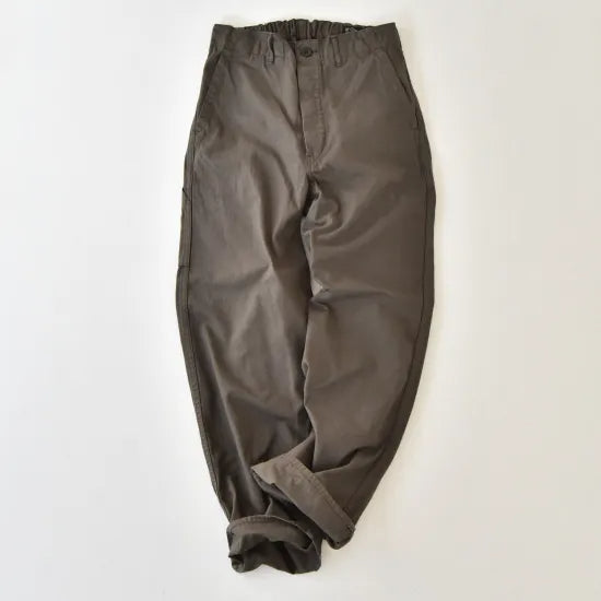 orSlow WIDE FIT FRENCH WORK PANTS Coffee Brown