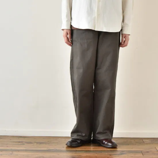 orSlow WIDE FIT FRENCH WORK PANTS Coffee Brown
