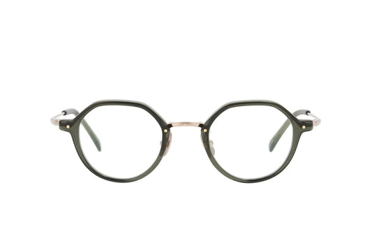 YELLOWS PLUS EYEGLASS FRAME CLARICE Ganges Green 486