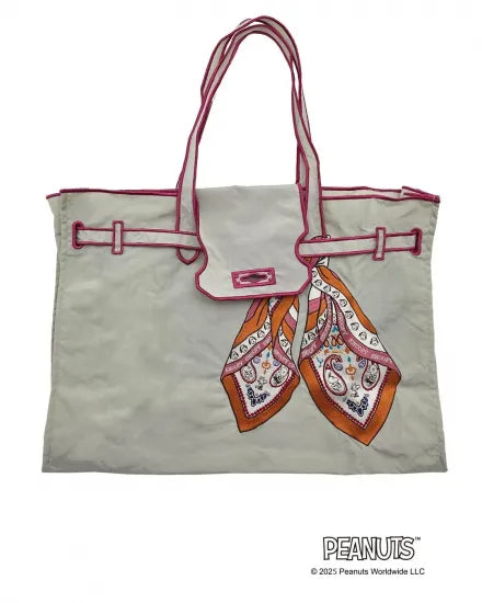 La cousette SNOOPY SCARF / New Classical Eco Bag (L)