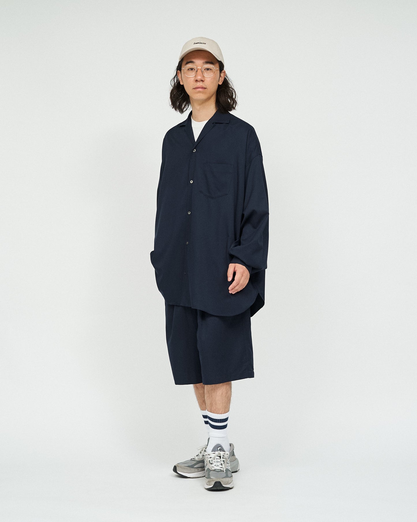 FreshService COOLFIBER TWO TUCK EASY SHORTS