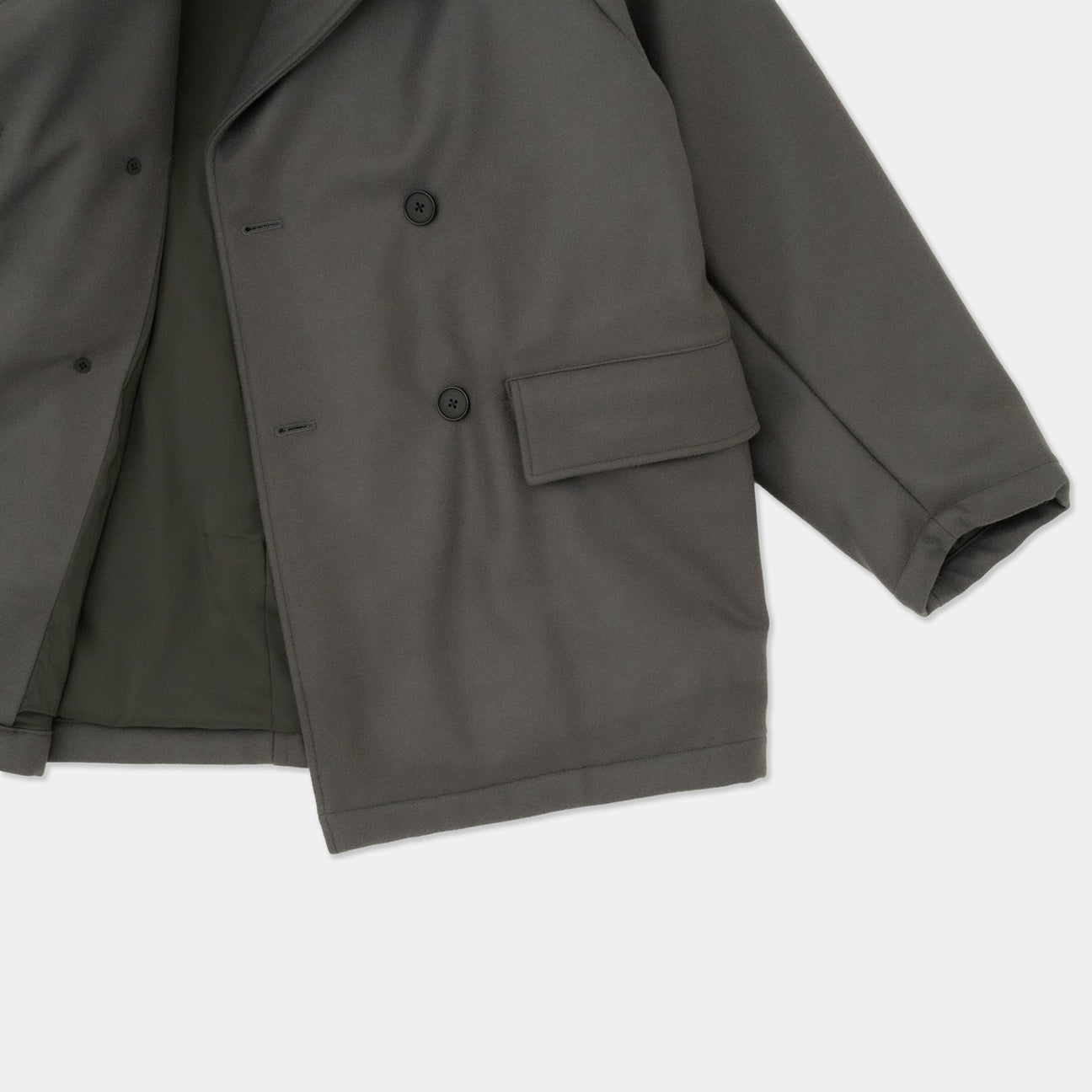 Men u warm padded hot sale peacoat