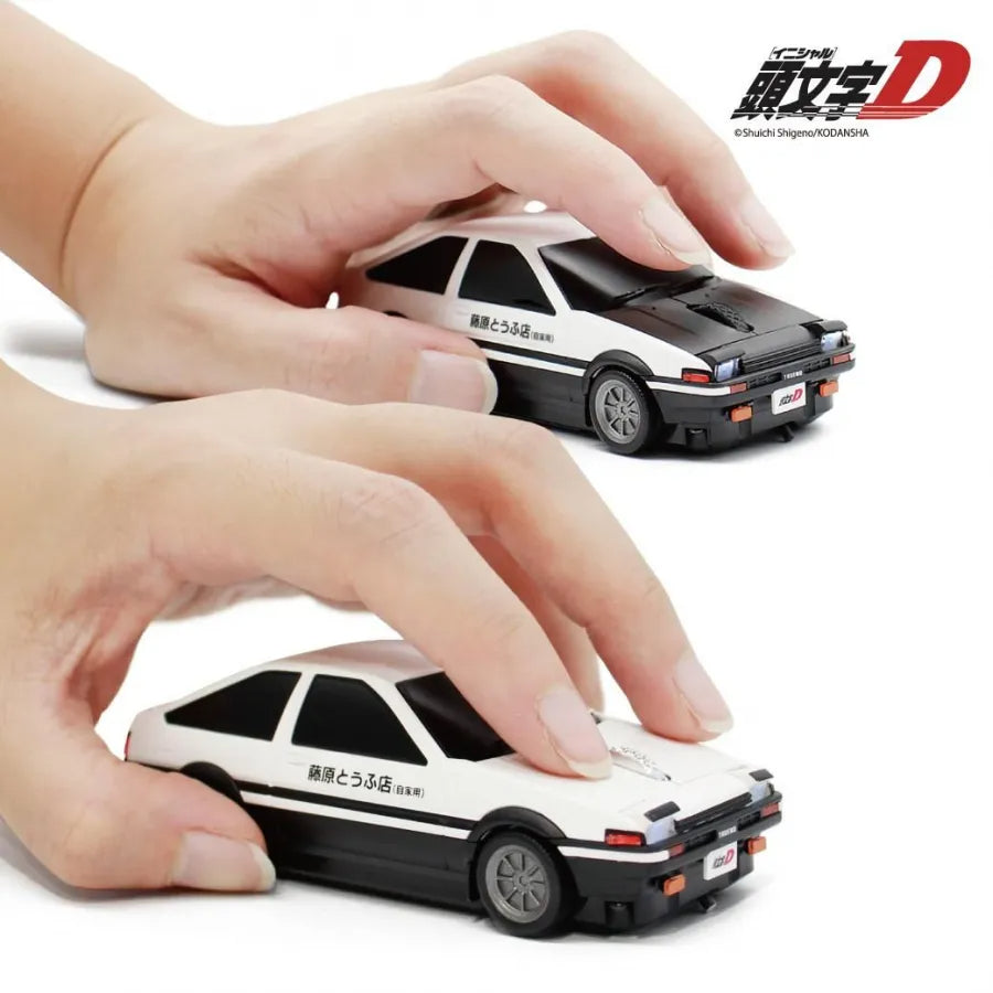 "Initial D" Fujiwara Tofu Store Bluetooth Compatible Wireless Mouse Toyota AE86