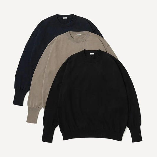 A.PRESSE Cotton knit L/S T-Shirt