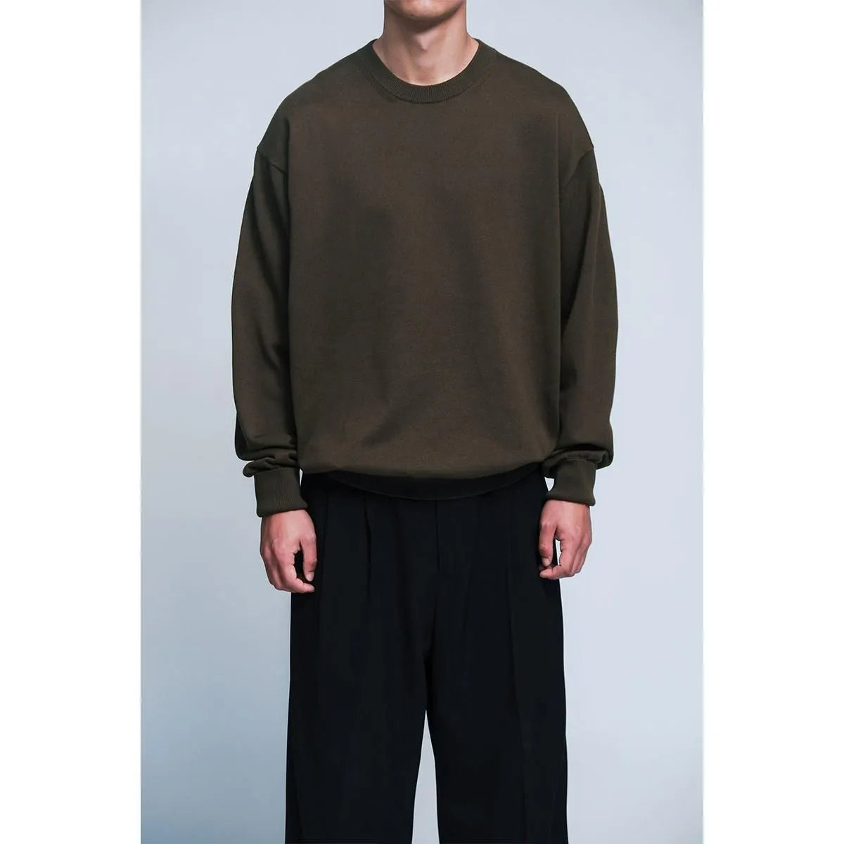 A.PRESSE Cotton knit L/S T-Shirt