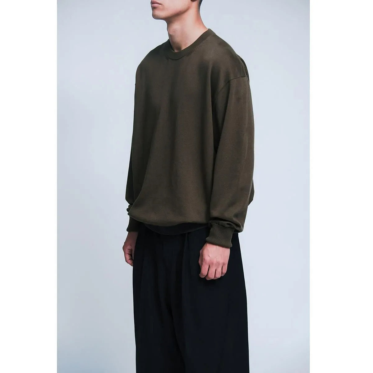 A.PRESSE Cotton knit L/S T-Shirt