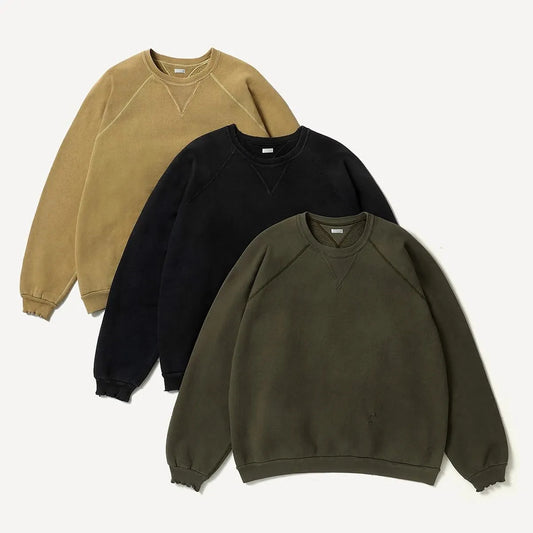 A.PRESSE Vintage Double V Sweatshirt