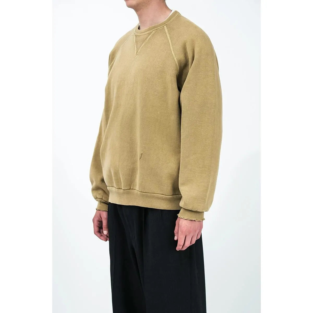 A.PRESSE Vintage Double V Sweatshirt