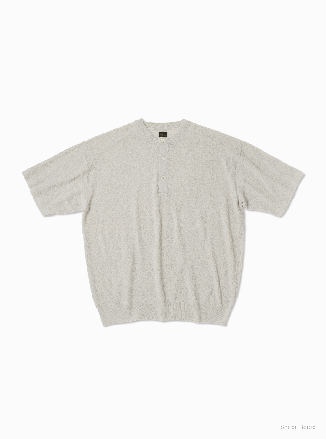 BATONER AMUNDSEN HENLEY NECK SHORT SLEEVE