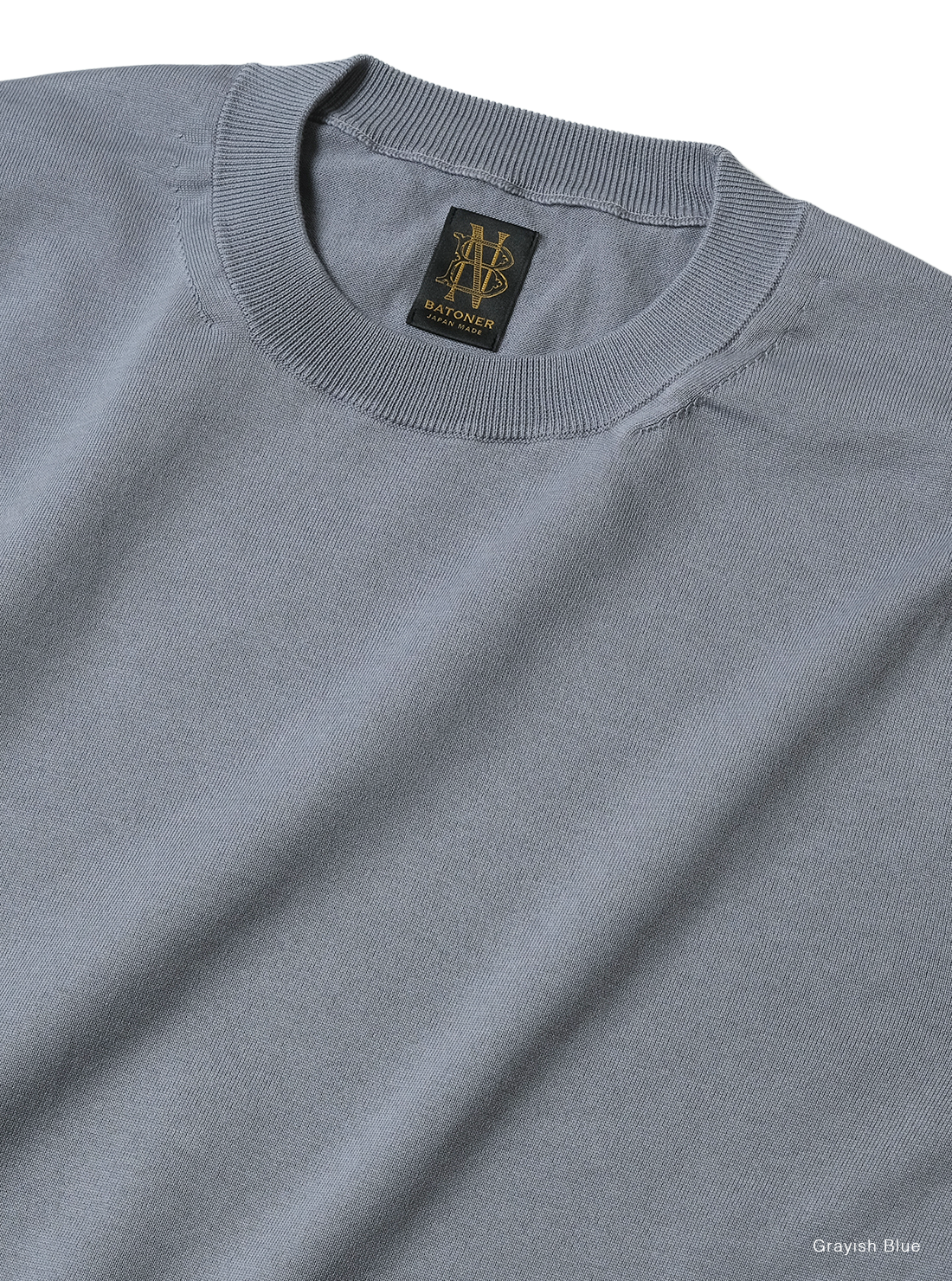 BATONER CARIBBEAN SEAISLAND COTTON CREW NECK SHORT SLEEVE