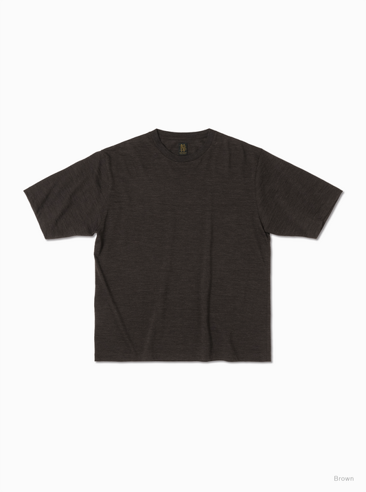 BATONER SUMMER WOOL T-SHIRT