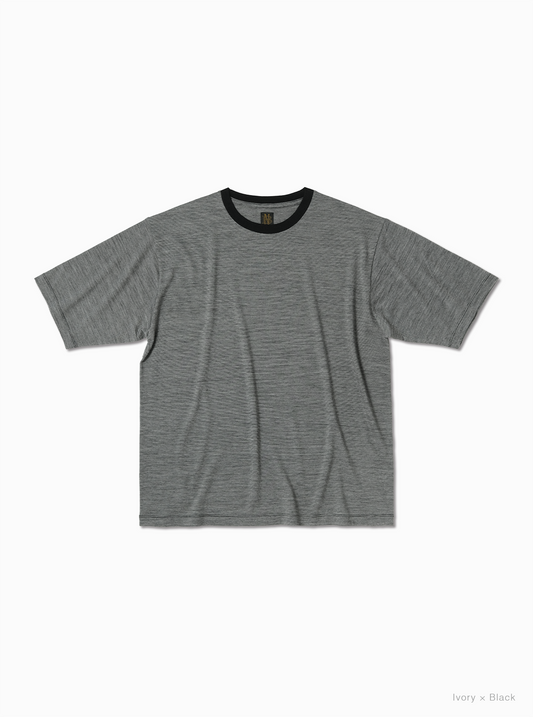 BATONER SUMMER WOOL T-SHIRT
