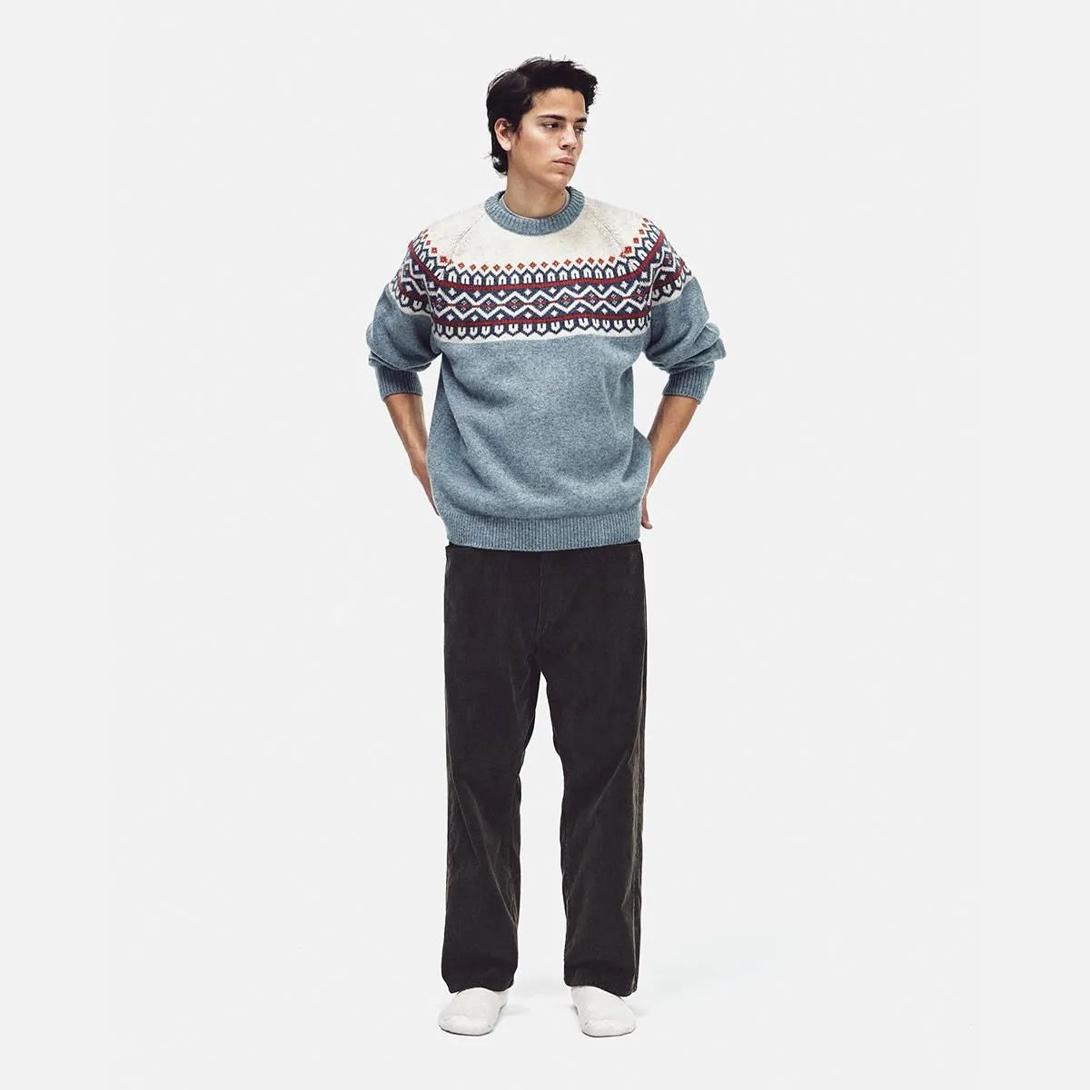 Unlikely Time Travel Jean Wide Corduroy