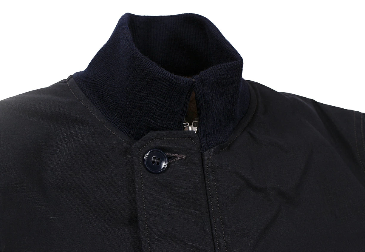 FREEWHEELERS & CO. "KNUCKLE BONES" on "AAF 90thBG 400thBSQ" CIVILIAN DECK JACKET