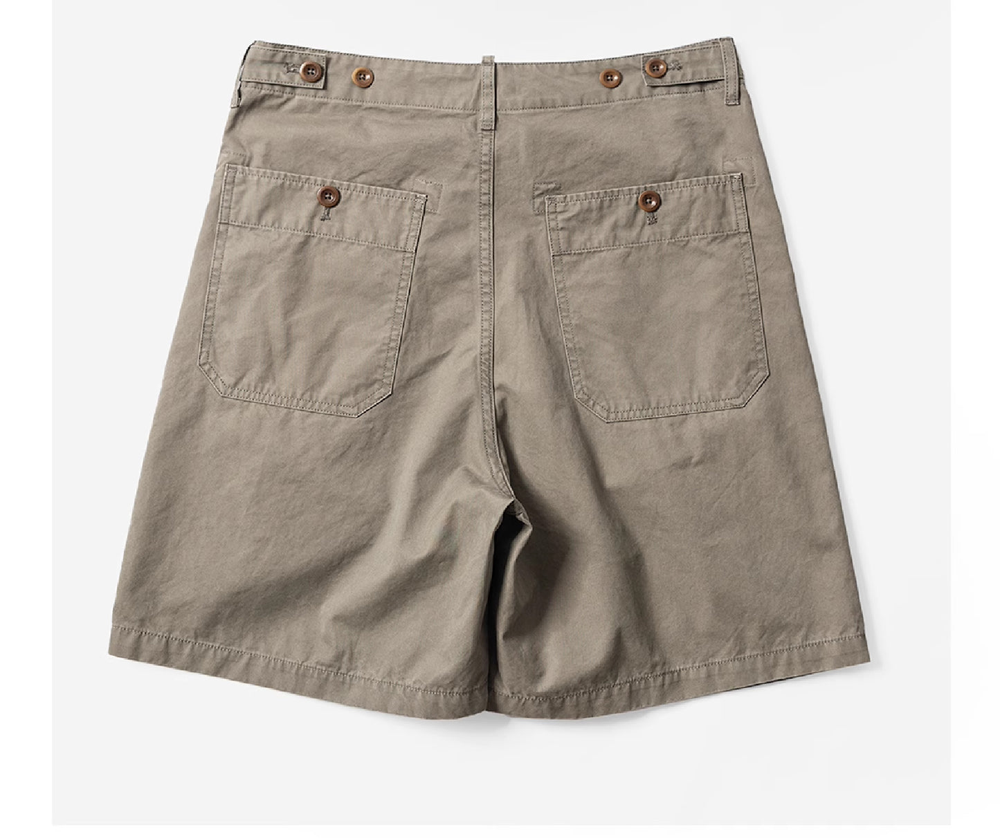 Burcs Three Ply Tuck Shorts