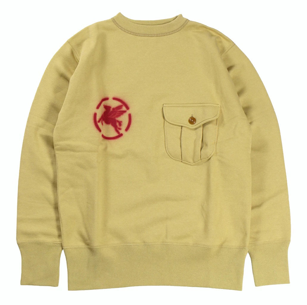 FREEWHEELERS "PUMP JOCKEY" POCKET SWEAT SHIRT