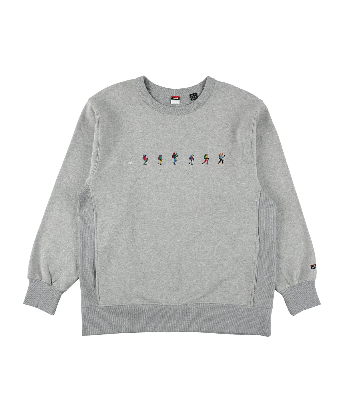 NANGA ECOHYBRID TRAVERSE EMB SWEAT