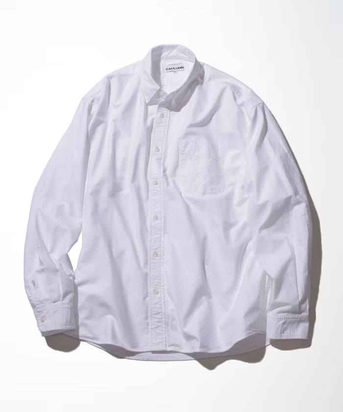 CAHLUMN Magazine Pocket Oxford B.D Shirt
