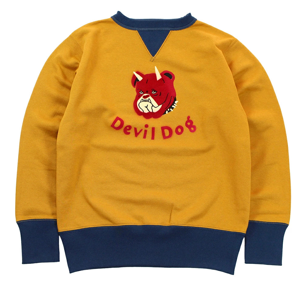 FREEWHEELERS & CO. "Devil Dog" DOUBLE V SWEAT SHIRT