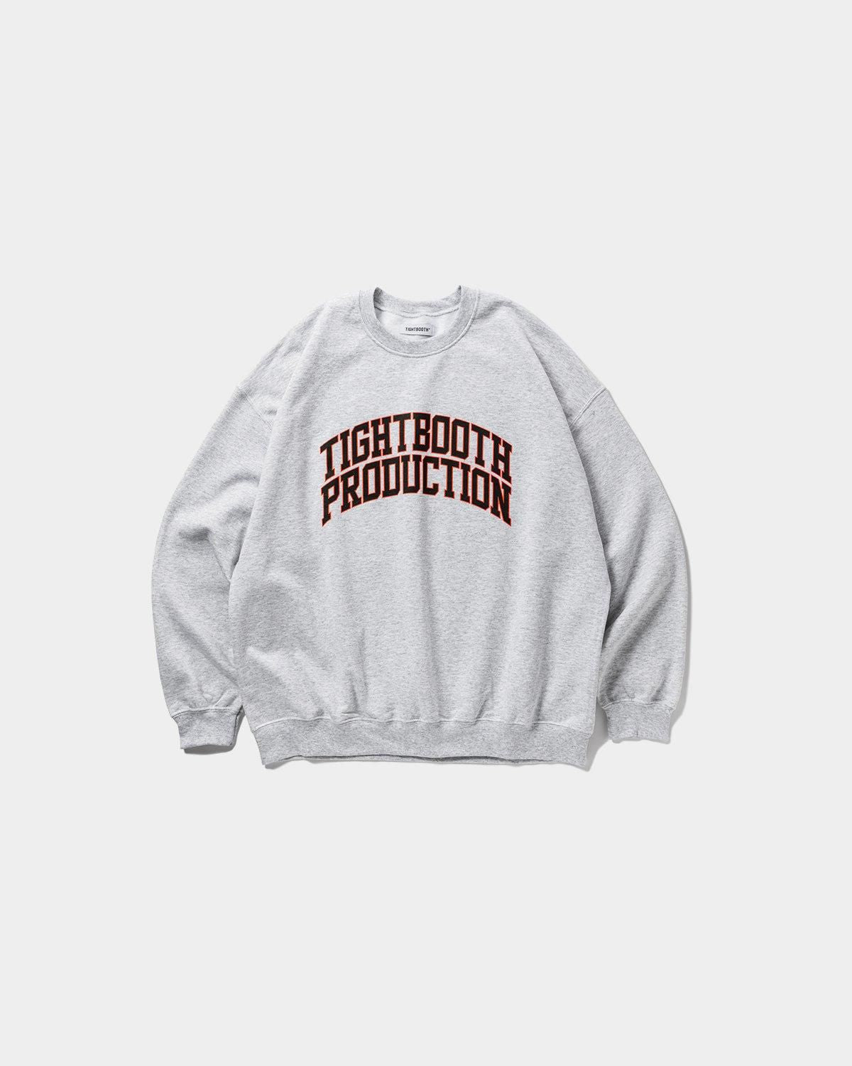 TIGHTBOOTH COLLEGE CREW SWEAT SHIRT