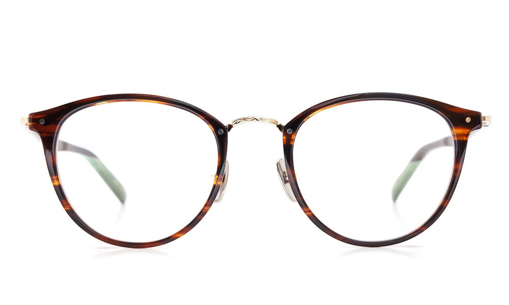 YELLOWS PLUS NICKY EYEGLASS FRAME Delicated Demi / Gold