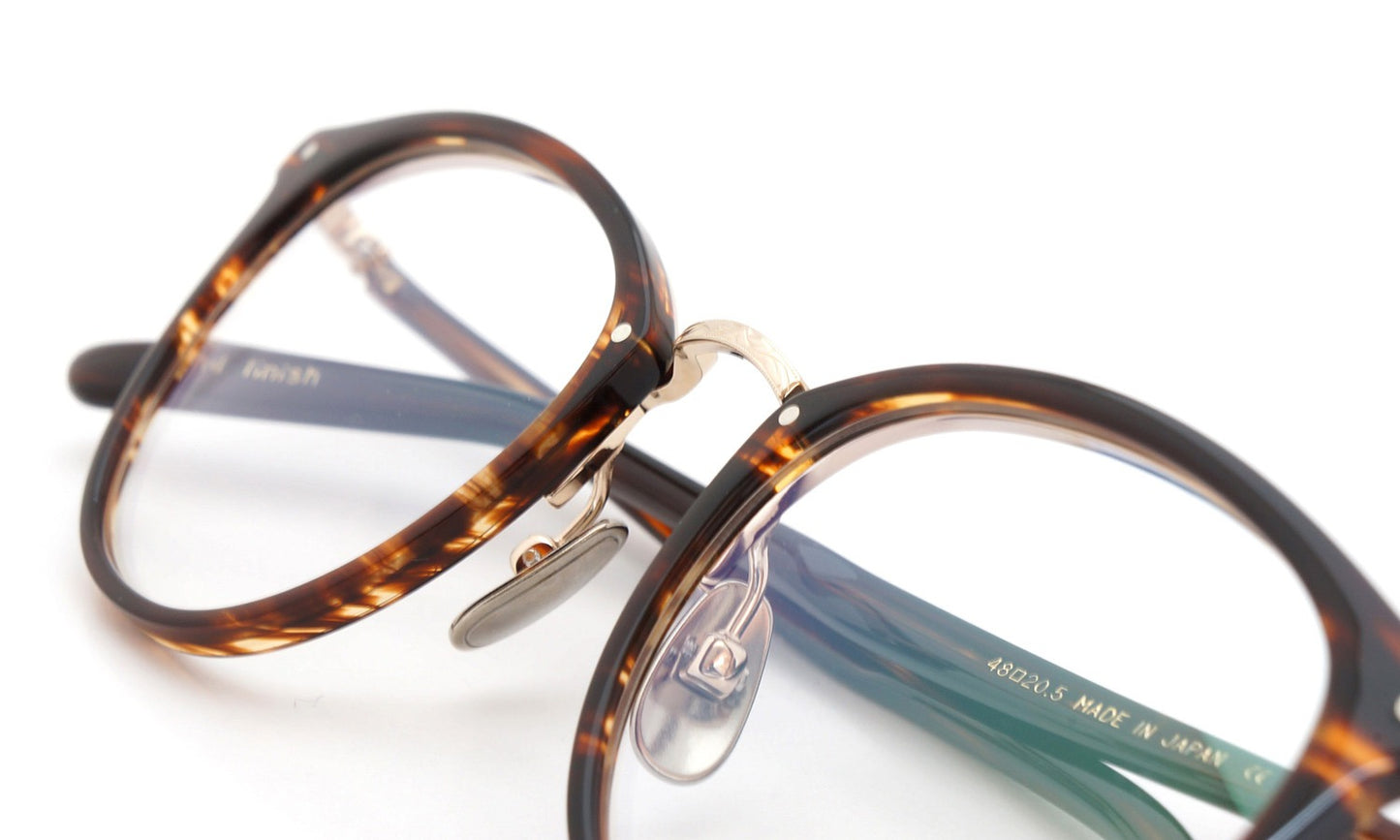 YELLOWS PLUS NICKY EYEGLASS FRAME Delicated Demi / Gold