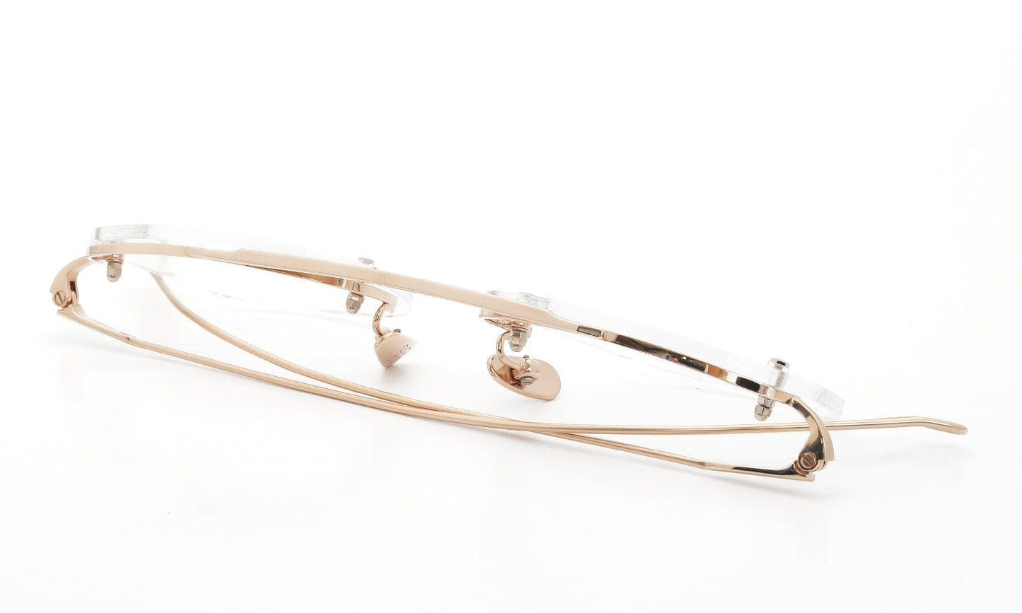 YELLOWS PLUS CONAN EYEGLASS FRAME Rose Gold