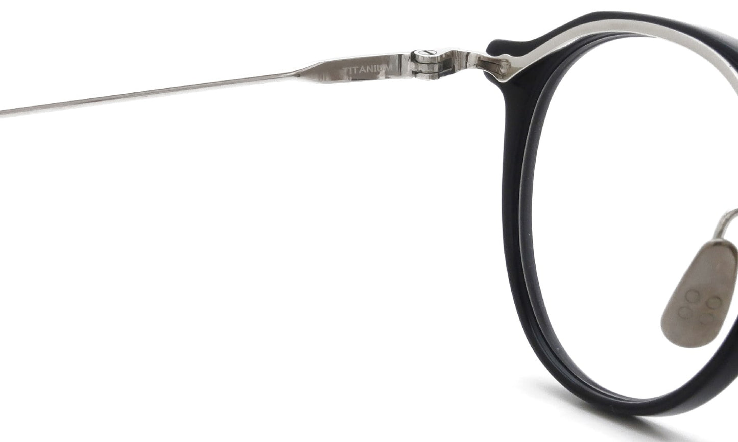 YELLOWS PLUS GILLIAN EYEGLASS FRAME Black/Silver