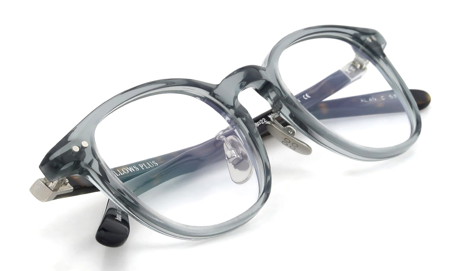 YELLOWS PLUS ALAN EYEGLASS FRAME Frosty Gray – unexpected store