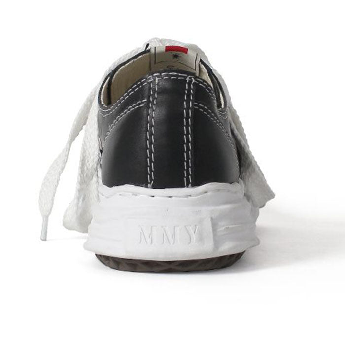 Maison MIHARA YASUHIRO HANK Original Sole Lowcut Leather Sneaker Black