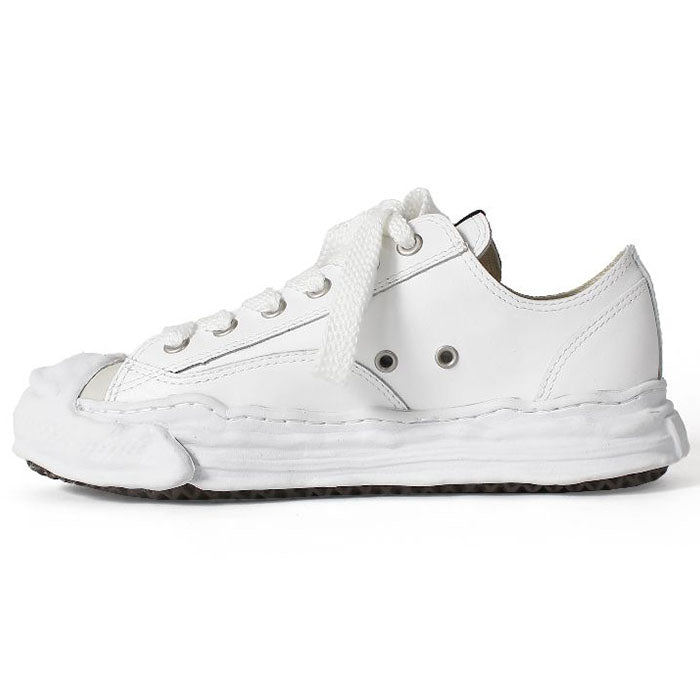 Maison MIHARA YASUHIRO HANK Original Sole Lowcut Leather Sneaker White