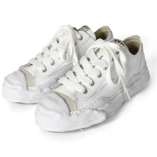 Maison MIHARA YASUHIRO HANK Original Sole Lowcut Leather Sneaker White