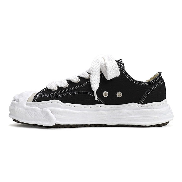 Maison MIHARA YASUHIRO HANK Original Sole Lowcut Canvas Sneaker Black