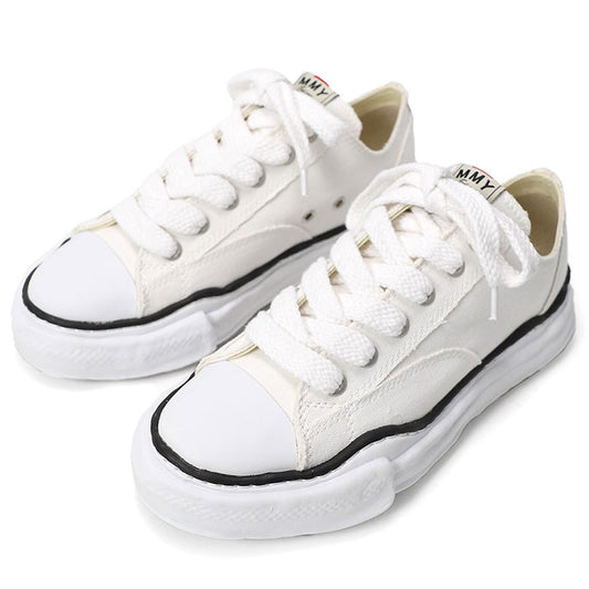 Maison MIHARA YASUHIRO PETERSON Original Sole Canvas Lowcut Sneaker White