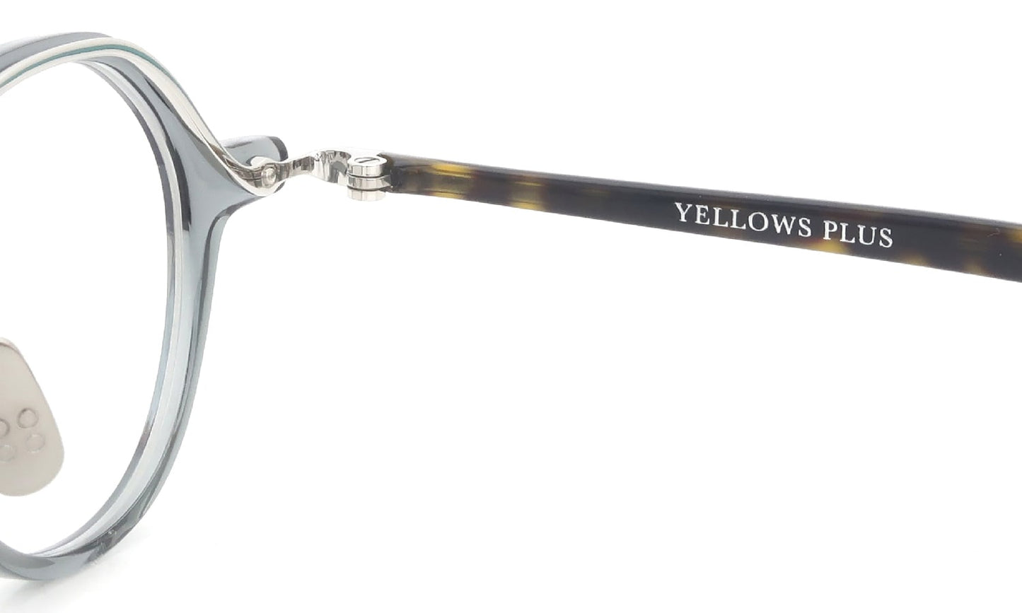 YELLOWS PLUS WINSTON EYEGLASS FRAME Frosty Gray/Silver