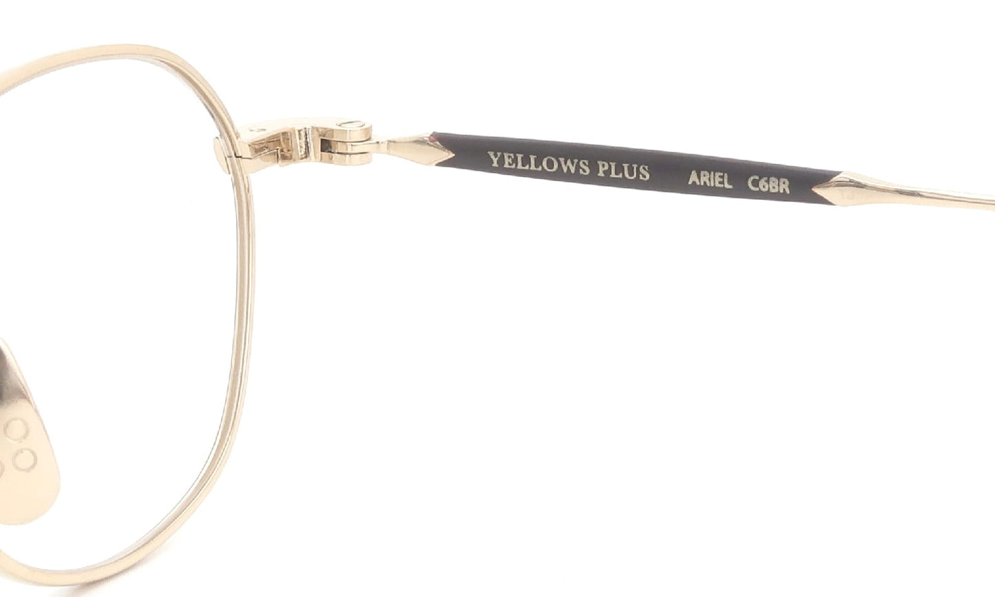 YELLOWS PLUS ARIEL EYEGLASS FRAME Gold/Brown