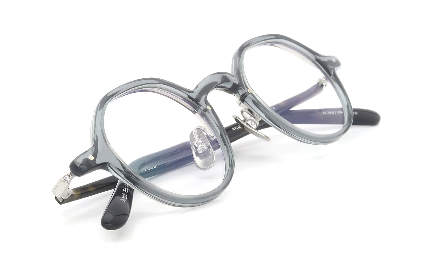 YELLOWS PLUS WINSTON EYEGLASS FRAME Frosty Gray/Silver